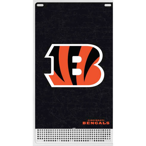 NFL Cincinnati Bengals - Distressed Xbox Series S Console Skin
